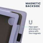 Laptop, Telefoane si Tablete - Tablete si accesorii tablete - Accesorii Tablete - Huse tablete - Husa kwmobile pentru Kobo Clara 2E, Piele ecologica, Mov, 60052.108 - Infinity.ro