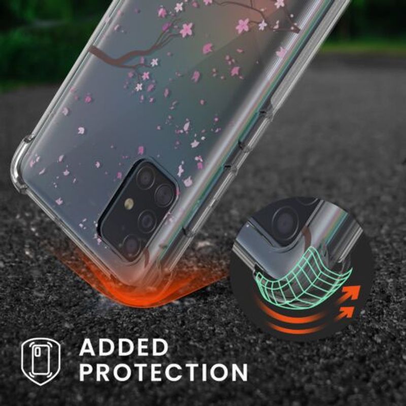 Laptop, Telefoane si Tablete - Telefoane mobile si accesorii - Accesorii Telefoane - Huse telefoane - Husa Kwmobile pentru Samsung Galaxy A51, Silicon, Multicolor, 52510.03 - Infinity.ro