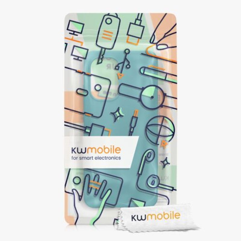 Laptop, Telefoane si Tablete - Telefoane mobile si accesorii - Accesorii Telefoane - Huse telefoane - Husa kwmobile pentru Nokia X30 , Silicon, Verde, 59892.57 - Infinity.ro