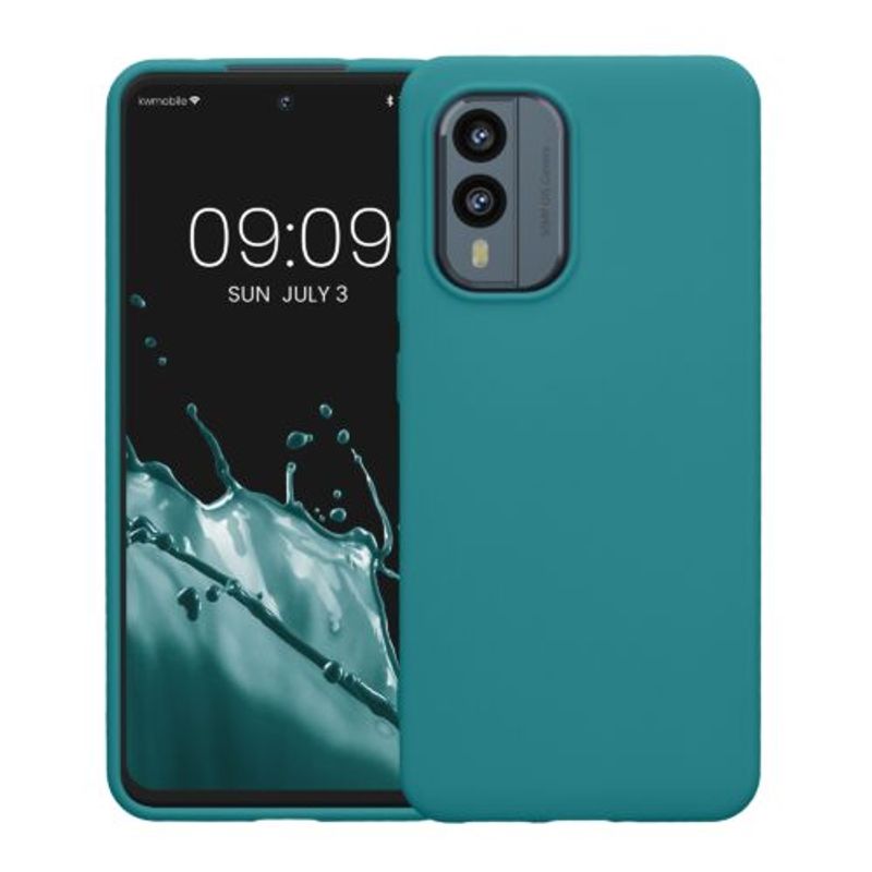 Laptop, Telefoane si Tablete - Telefoane mobile si accesorii - Accesorii Telefoane - Huse telefoane - Husa kwmobile pentru Nokia X30 , Silicon, Verde, 59892.57 - Infinity.ro