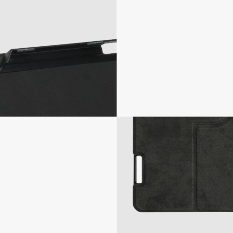 Laptop, Telefoane si Tablete - Tablete si accesorii tablete - Accesorii Tablete - Huse tablete - Book Cover kwmobile pentru Samsung Galaxy Tab S6 Lite/Galaxy Tab S6 Lite (2022), Piele ecologica, Negru, 60308.01 - Infinity.ro