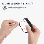 Laptop, Telefoane si Tablete - Wearables si gadgeturi - Wearables - Accesorii wearables - Husa kwmobile pentru JBL Tune 230 NC TWS/Tune T230NC, Silicon, Negru/Alb, 58870.02 - Infinity.ro