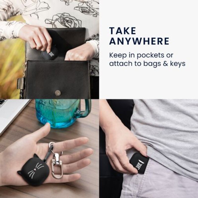 Laptop, Telefoane si Tablete - Wearables si gadgeturi - Wearables - Accesorii wearables - Husa kwmobile pentru JBL Tune 230 NC TWS/Tune T230NC, Silicon, Negru/Alb, 58870.02 - Infinity.ro