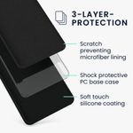 Laptop, Telefoane si Tablete - Telefoane mobile si accesorii - Accesorii Telefoane - Huse telefoane - Husa kwmobile pentru Google Pixel 7 Pro, Silicon, Negru, 59452.01 - Infinity.ro