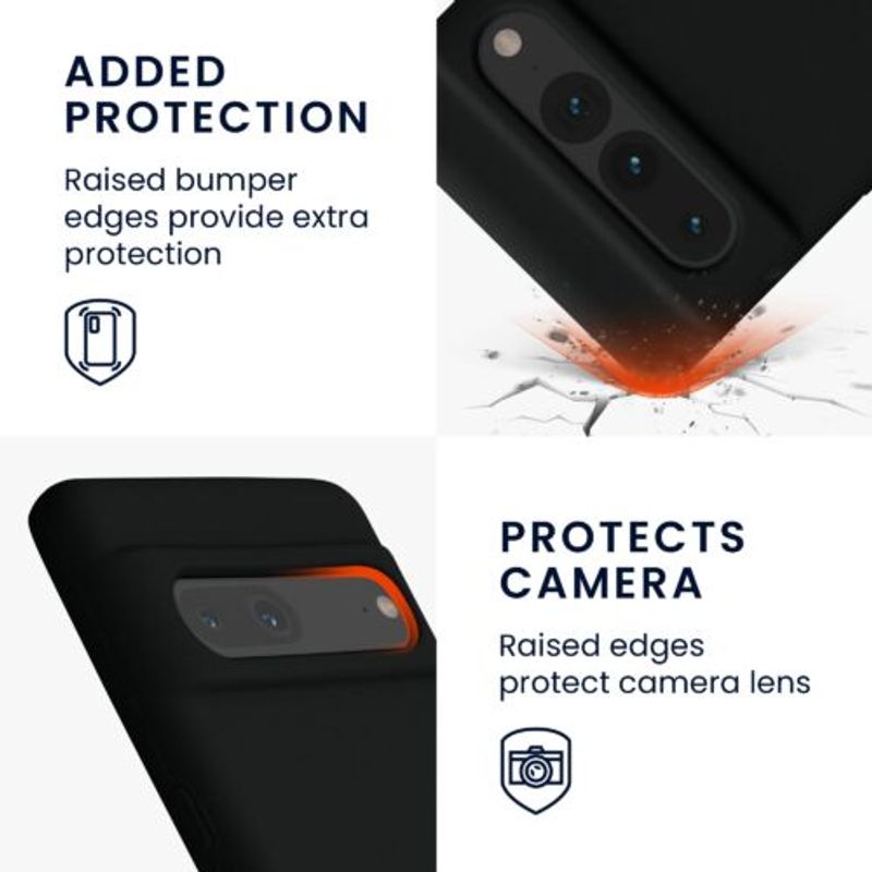 Laptop, Telefoane si Tablete - Telefoane mobile si accesorii - Accesorii Telefoane - Huse telefoane - Husa kwmobile pentru Google Pixel 7 Pro, Silicon, Negru, 59452.01 - Infinity.ro