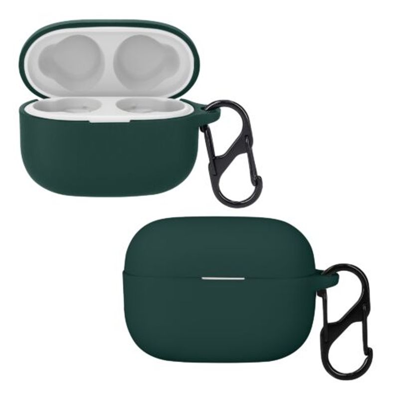 Laptop, Telefoane si Tablete - Wearables si gadgeturi - Wearables - Accesorii wearables - Husa kwmobile pentru Sony LinkBuds S, Silicon, Verde, 59038.80 - Infinity.ro