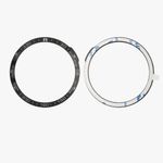 Laptop, Telefoane si Tablete/Wearables si gadgeturi/Gadgeturi/Accesorii SMART - Rama cadran pentru Garmin Fenix 7, Kwmobile, Negru/Argintiu, Aluminiu, 58350.01 - Infinity.ro