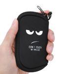 Laptop, Telefoane si Tablete - Laptopuri si accesorii - Piese laptop - Tastaturi laptop - Husa pentru mouse Apple Magic Mouse 2/Magic Mouse 1, Kwmobile, Negru/Alb, Neopren, 51118.01 - Infinity.ro