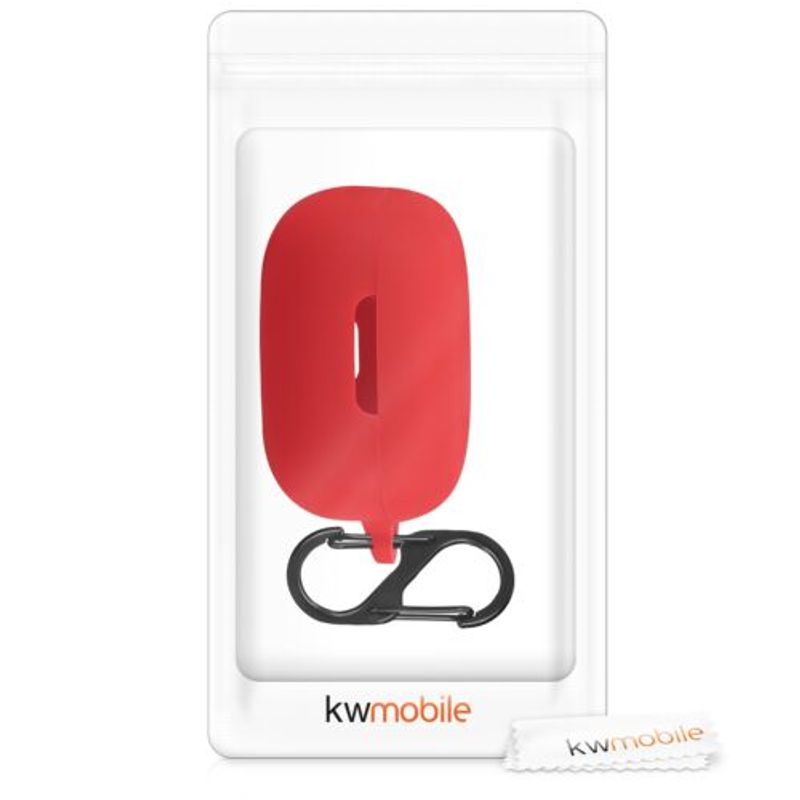Laptop, Telefoane si Tablete - Wearables si gadgeturi - Wearables - Accesorii wearables - Husa pentru casti JBL Live Pro Plus, Kwmobile, Rosu, Silicon, 54206.09 - Infinity.ro