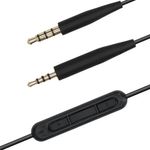 PC, gaming si accesorii - Gaming - Accesorii gaming - Controlere, Volane si Casti gaming - Cablu pentru casti Bose QuietComfort 35, Kwmobile, Negru, Plastic, 51172.01 - Infinity.ro