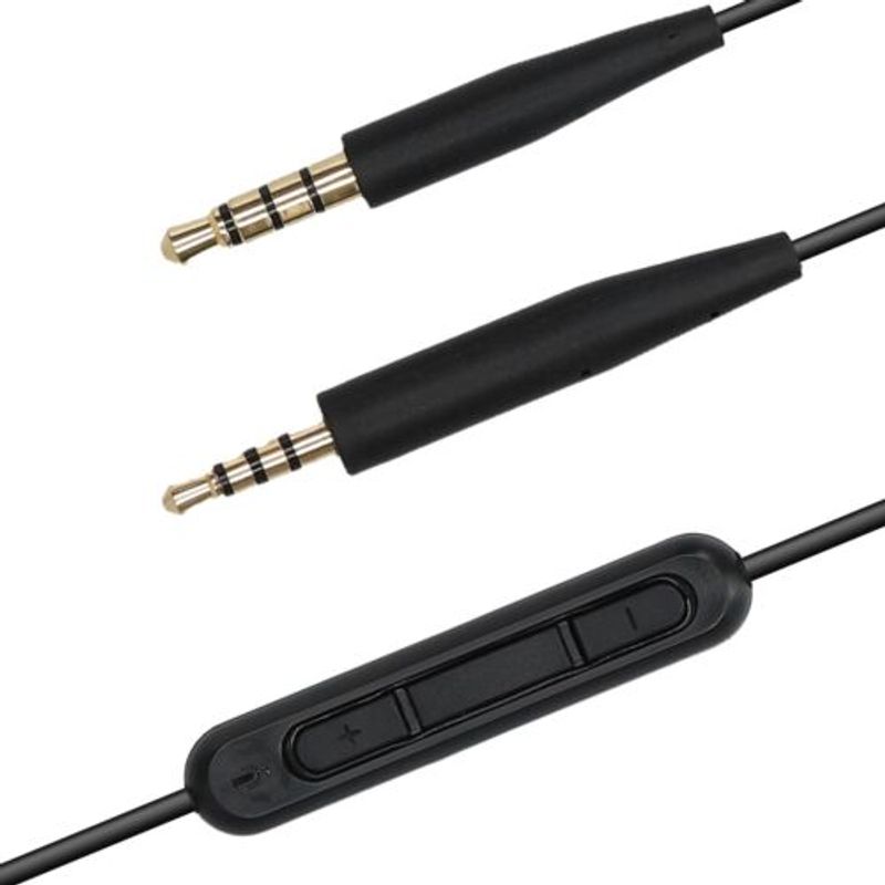 PC, gaming si accesorii - Gaming - Accesorii gaming - Controlere, Volane si Casti gaming - Cablu pentru casti Bose QuietComfort 35, Kwmobile, Negru, Plastic, 51172.01 - Infinity.ro