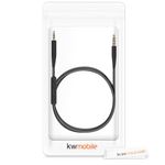 PC, gaming si accesorii - Gaming - Accesorii gaming - Controlere, Volane si Casti gaming - Cablu pentru casti Bose QuietComfort 35, Kwmobile, Negru, Plastic, 51172.01 - Infinity.ro