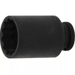 Casa si Gradina/Constructii/Scule electrice si accesorii/Masini de gaurit si insurubat - Set de 4 chei impact tubulare de 34-36-38 si 41mm cu 12 laturi si patrat de 1/2" B-11754 - Infinity.ro
