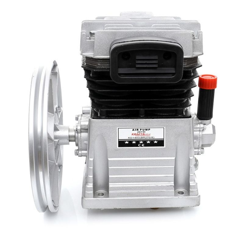 Casa si Gradina - Electrice - Echipamente electrice - Accesorii compresoare - Cap compresor de aer cu 2 pistoane 2.2kW / 3CP KraftDele KD1492 TBC - Infinity.ro