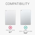 Laptop, Telefoane si Tablete - Tablete si accesorii tablete - Accesorii Tablete - Huse tablete - Husa pentru tableta Apple iPad 10.2" (2020)/iPad 10.2" (2021), Kwmobile, Multicolor, Piele ecologica, 50342.03 - Infinity.ro