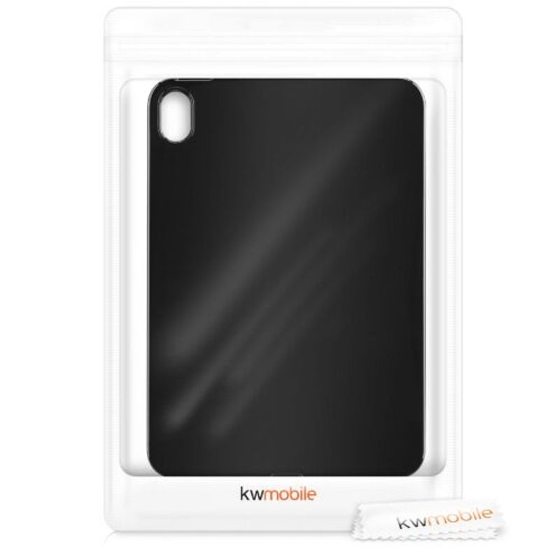 Laptop, Telefoane si Tablete - Tablete si accesorii tablete - Accesorii Tablete - Huse tablete - Husa pentru tableta Apple iPad Mini 6, Kwmobile, Negru, Silicon, 56235.01 - Infinity.ro