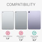 Laptop, Telefoane si Tablete - Tablete si accesorii tablete - Accesorii Tablete - Huse tablete - Husa pentru tableta Apple iPad Mini 6, Kwmobile, Negru, Silicon, 56235.01 - Infinity.ro