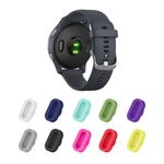 Laptop, Telefoane si Tablete/Wearables si gadgeturi/Gadgeturi/Accesorii SMART - Set 10 Dopuri de praf pentru Garmin Venu/Forerunner/Vivomove, Kwmobile, Multicolor, Silicon, 58454.32 - Infinity.ro