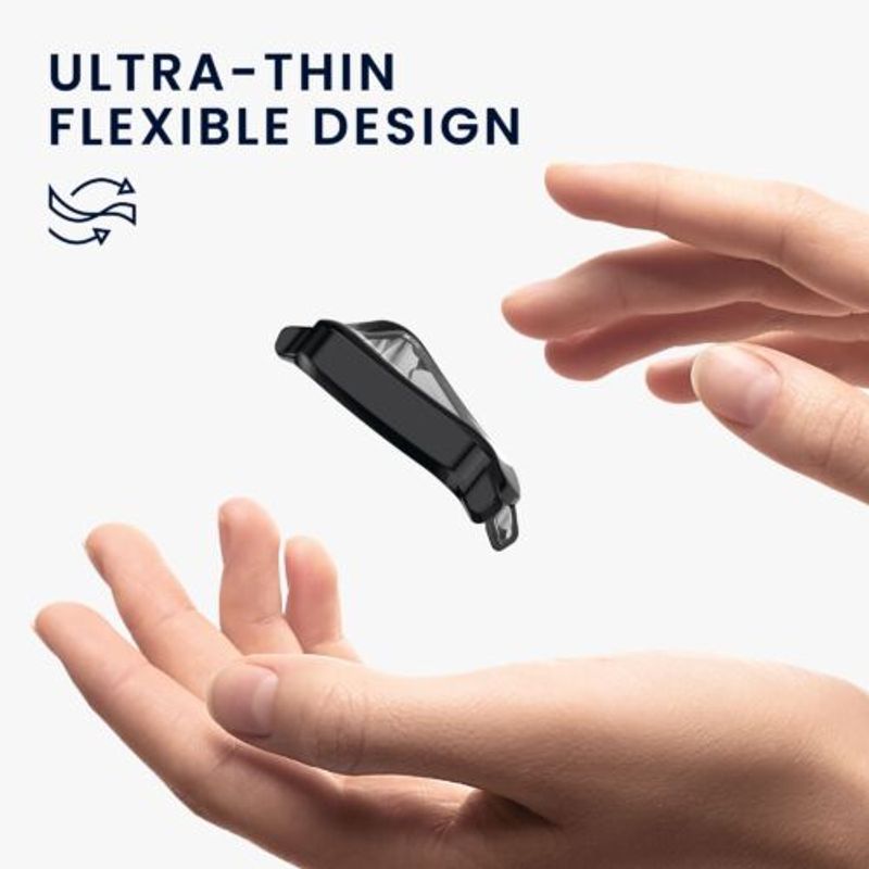 Laptop, Telefoane si Tablete/Wearables si gadgeturi/Gadgeturi/Accesorii SMART - Husa Kwmobile pentru Garmin Venu Sq 2 Music/Venu Sq 2, Negru/Gri, Silicon, 60372.04 - Infinity.ro