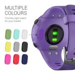 Laptop, Telefoane si Tablete/Wearables si gadgeturi/Gadgeturi/Accesorii SMART - Set 10 Dopuri de praf pentru Garmin Venu/Forerunner/Vivomove, Kwmobile, Multicolor, Silicon, 58454.32 - Infinity.ro