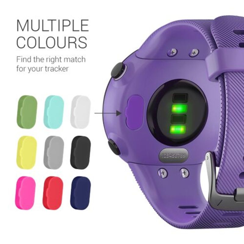 Laptop, Telefoane si Tablete/Wearables si gadgeturi/Gadgeturi/Accesorii SMART - Set 10 Dopuri de praf pentru Garmin Venu/Forerunner/Vivomove, Kwmobile, Multicolor, Silicon, 58454.32 - Infinity.ro