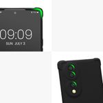 Laptop, Telefoane si Tablete - Telefoane mobile si accesorii - Accesorii Telefoane - Huse telefoane - Husa kwmobile pentru Honor 70, Silicon, Negru, 59904.47 - Infinity.ro