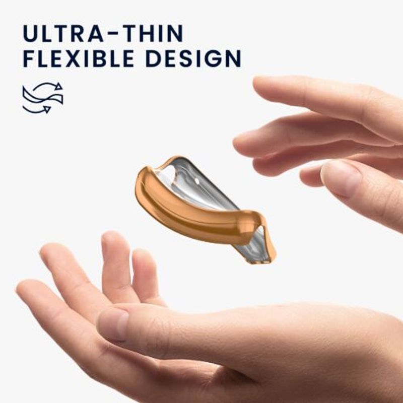 Laptop, Telefoane si Tablete - Wearables si gadgeturi - Gadgeturi - Accesorii SMART - Set 2 huse kwmobile pentru Xiaomi Mi Band 7 Pro, Silicon, Negru/Auriu, 59605.04 - Infinity.ro