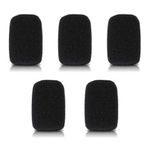 PC, gaming si accesorii - Gaming - Accesorii gaming - Controlere, Volane si Casti gaming - Set 5 Huse pentru microfon 1.8 x 2x 0.8 cm, Kwmobile, Negru, Spuma cu memorie, 51271.02 - Infinity.ro