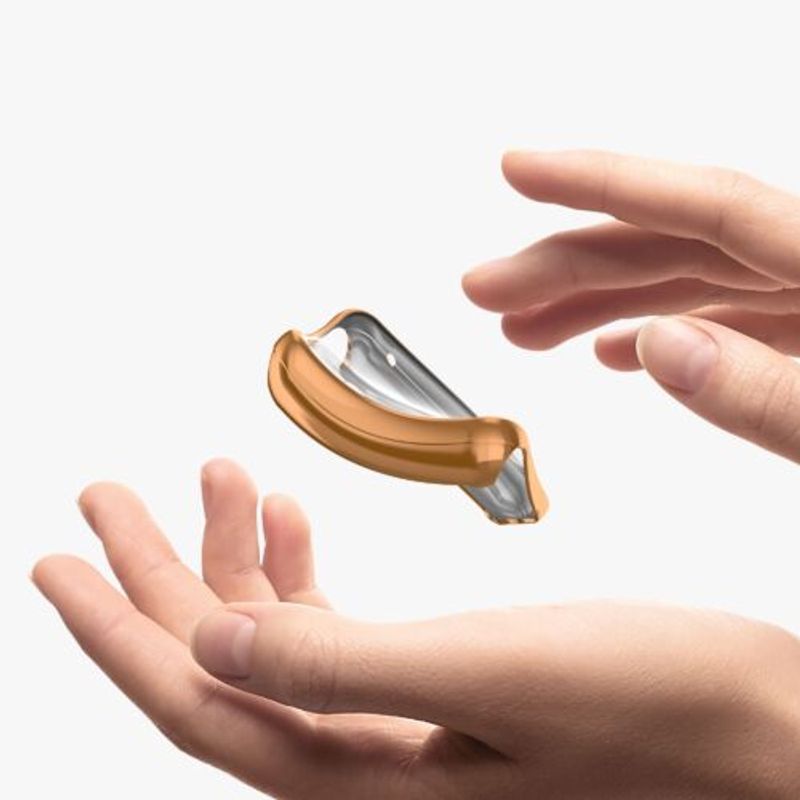 Laptop, Telefoane si Tablete - Wearables si gadgeturi - Gadgeturi - Accesorii SMART - Set 2 huse kwmobile pentru Xiaomi Mi Band 7 Pro, Silicon, Negru/Auriu, 59605.04 - Infinity.ro