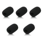 PC, gaming si accesorii - Gaming - Accesorii gaming - Controlere, Volane si Casti gaming - Set 5 Huse pentru microfon 1.8 x 2x 0.8 cm, Kwmobile, Negru, Spuma cu memorie, 51271.02 - Infinity.ro