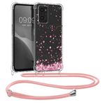 Laptop, Telefoane si Tablete - Telefoane mobile si accesorii - Accesorii Telefoane - Huse telefoane - Bumper kwmobile pentru OPPO A76, Silicon, Transparent/Roz, 60042.01 - Infinity.ro