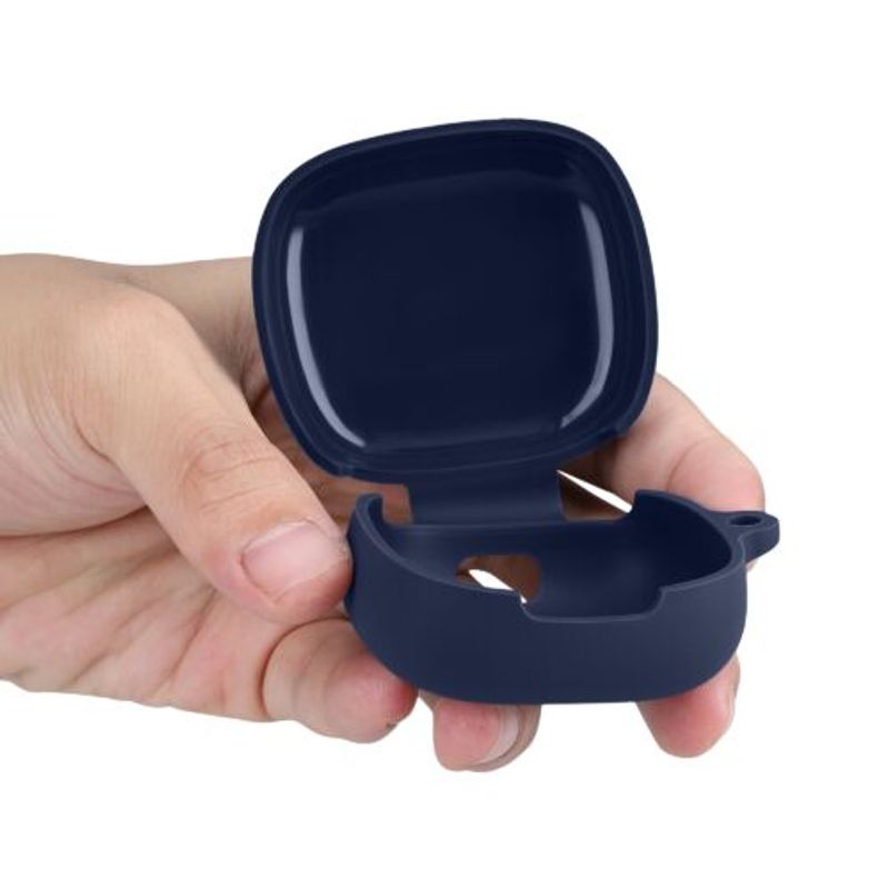 Laptop, Telefoane si Tablete - Wearables si gadgeturi - Wearables - Accesorii wearables - Husa pentru casti JBL Live Pro Plus, Kwmobile, Albastru, Silicon, 54206.17 - Infinity.ro