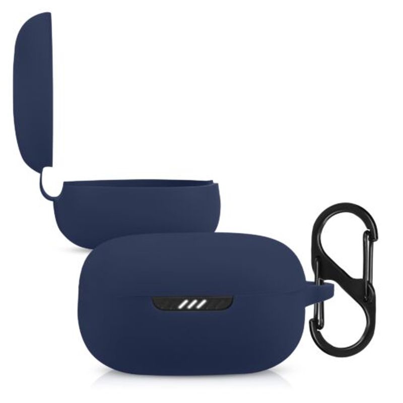 Laptop, Telefoane si Tablete - Wearables si gadgeturi - Wearables - Accesorii wearables - Husa pentru casti JBL Live Pro Plus, Kwmobile, Albastru, Silicon, 54206.17 - Infinity.ro