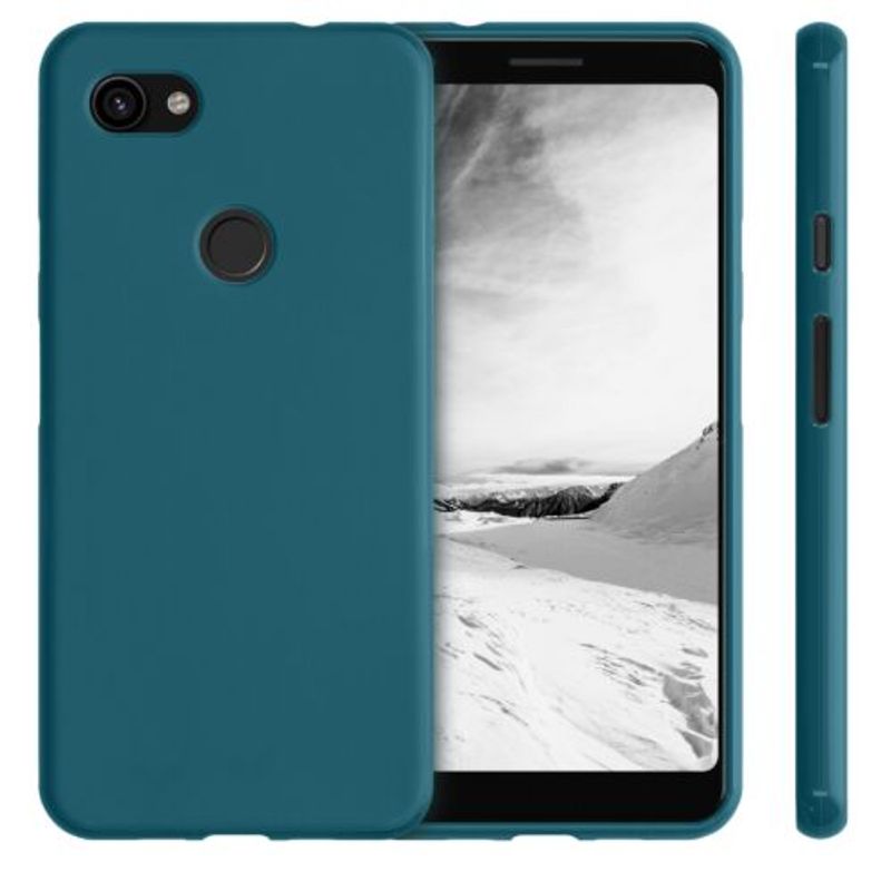 Laptop, Telefoane si Tablete - Telefoane mobile si accesorii - Accesorii Telefoane - Huse telefoane - Husa pentru Google Pixel 3a XL, Silicon, Verde, 51944.57 - Infinity.ro