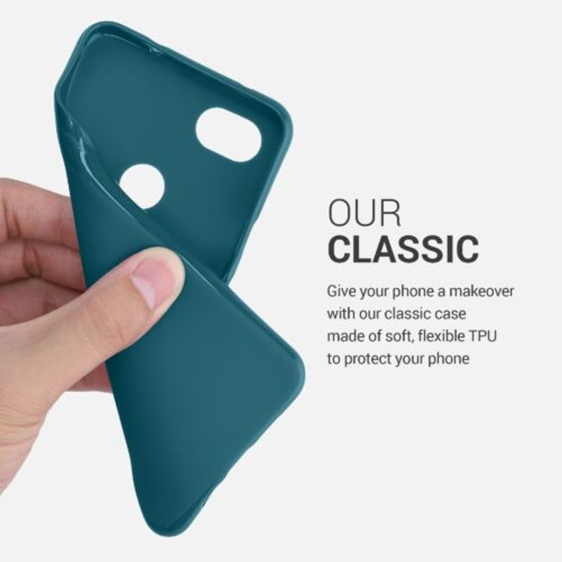 Laptop, Telefoane si Tablete - Telefoane mobile si accesorii - Accesorii Telefoane - Huse telefoane - Husa pentru Google Pixel 3a XL, Silicon, Verde, 51944.57 - Infinity.ro