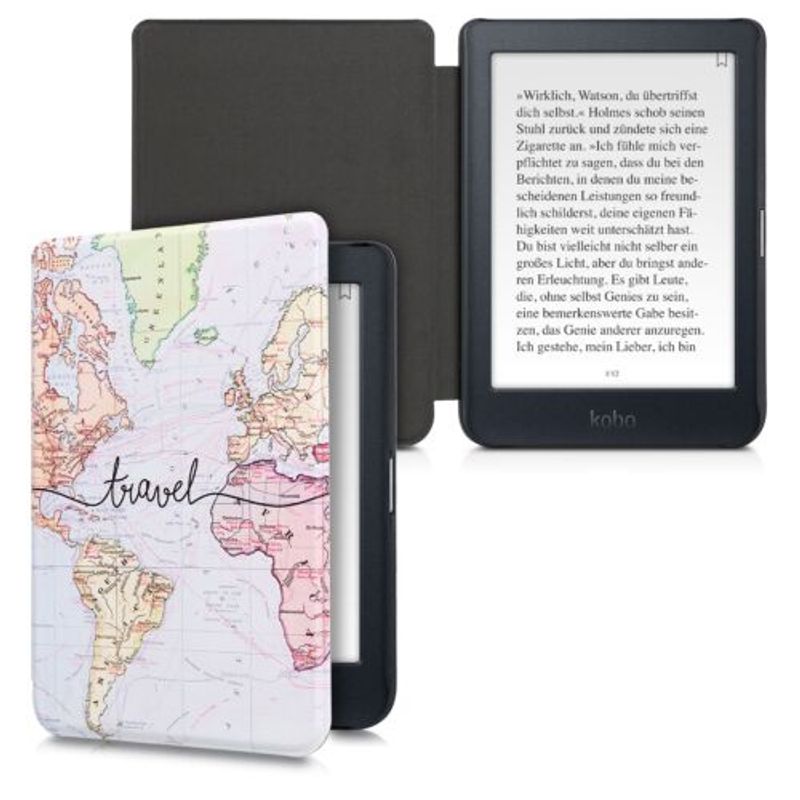 Laptop, Telefoane si Tablete - Tablete si accesorii tablete - Accesorii Tablete - Huse tablete - Husa pentru Kobo Nia, Piele ecologica, Multicolor, 52863.01 - Infinity.ro