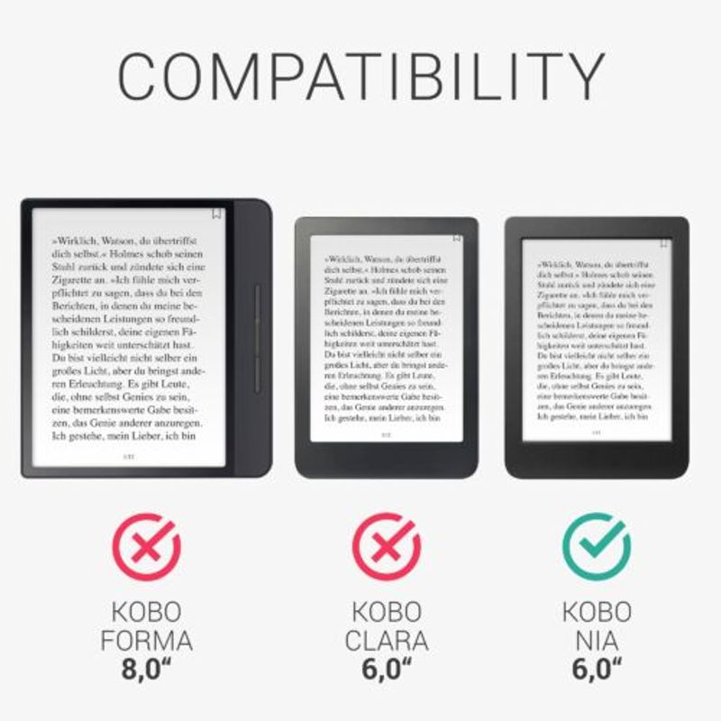 Laptop, Telefoane si Tablete - Tablete si accesorii tablete - Accesorii Tablete - Huse tablete - Husa pentru Kobo Nia, Piele ecologica, Multicolor, 52863.01 - Infinity.ro