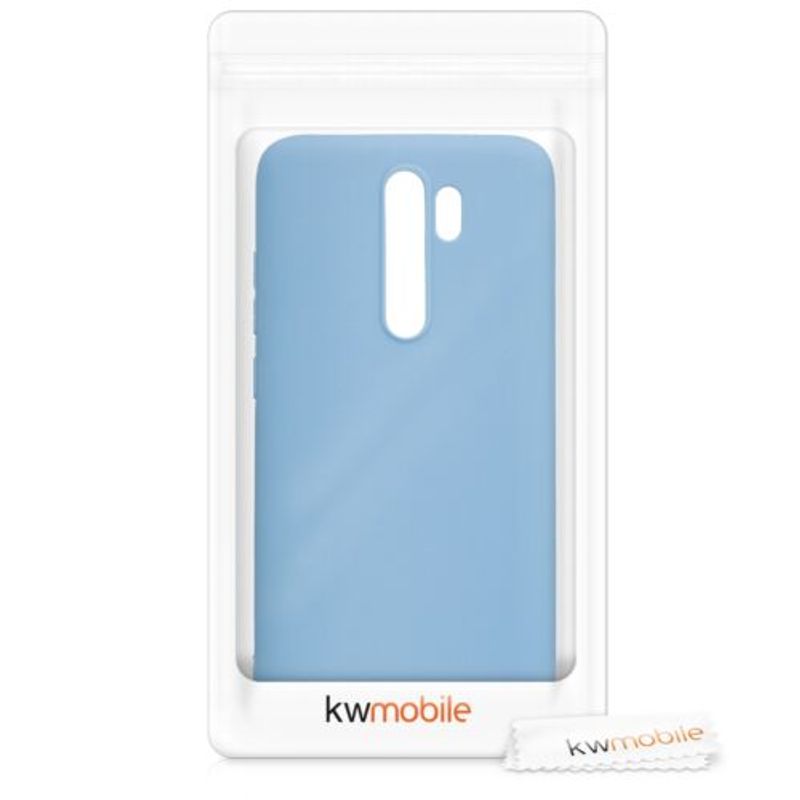 Laptop, Telefoane si Tablete - Telefoane mobile si accesorii - Accesorii Telefoane - Huse telefoane - Husa pentru Xiaomi Redmi Note 8 Pro, Silicon, Albastru, 50242.161 - Infinity.ro