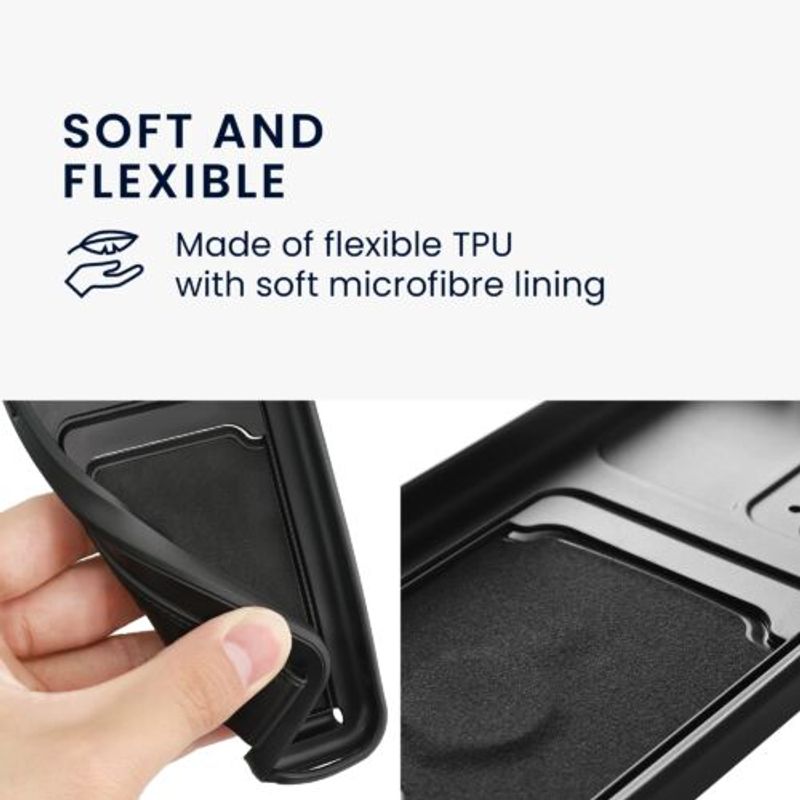 Laptop, Telefoane si Tablete - Telefoane mobile si accesorii - Accesorii Telefoane - Huse telefoane - Bumper kwmobile pentru Xiaomi 11 Lite 5G NE/Mi 11 Lite 5G, Silicon, Negru, 57718.01 - Infinity.ro