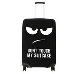 Sport si Outdoor - Camping - Accesorii camping si drumetii - Husa pentru troler marime XL, Kwmobile, Negru/Alb, Lycra, 45230.4.01 - Infinity.ro