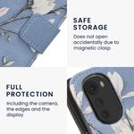 Laptop, Telefoane si Tablete - Telefoane mobile si accesorii - Accesorii Telefoane - Huse telefoane - Husa Kwmobile pentru Motorola Moto E32/Moto E32s, Piele ecologica, Multicolor, 58663.02 - Infinity.ro