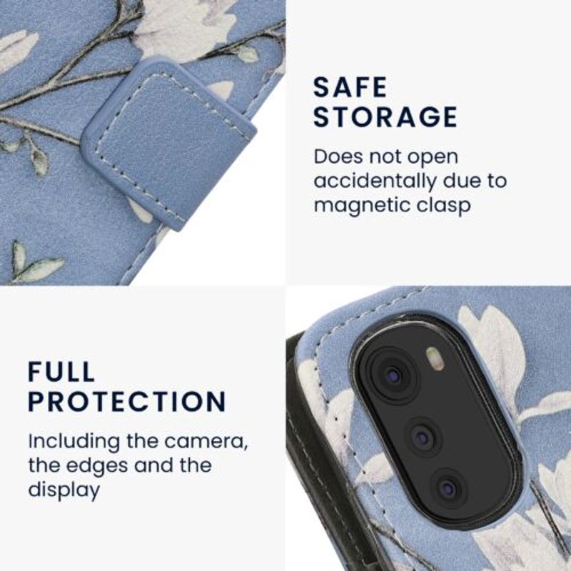 Laptop, Telefoane si Tablete - Telefoane mobile si accesorii - Accesorii Telefoane - Huse telefoane - Husa Kwmobile pentru Motorola Moto E32/Moto E32s, Piele ecologica, Multicolor, 58663.02 - Infinity.ro