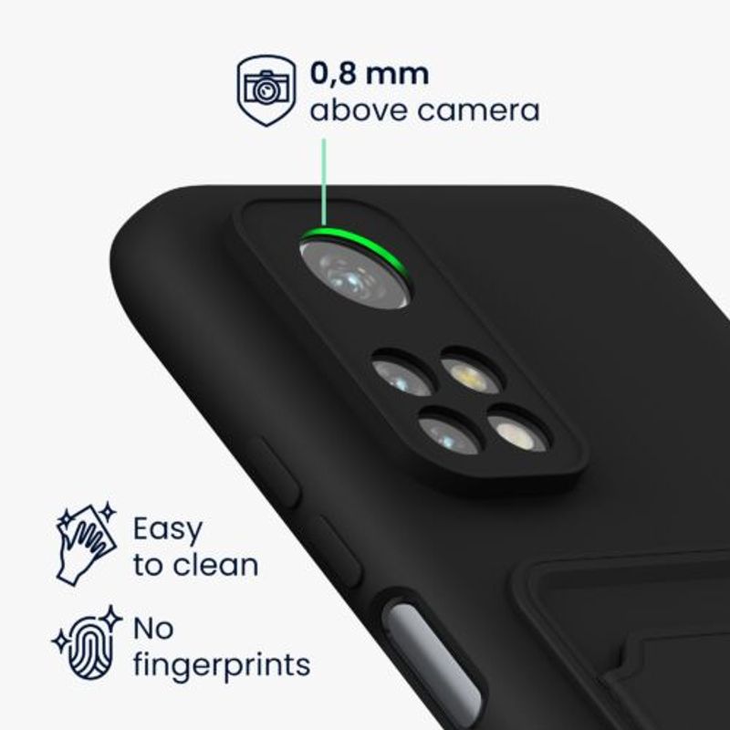 Laptop, Telefoane si Tablete - Telefoane mobile si accesorii - Accesorii Telefoane - Huse telefoane - Husa pentru Xiaomi Mi 10T/Mi 10T Pro, Silicon, Negru, 56952.47, Kwmobile - Infinity.ro