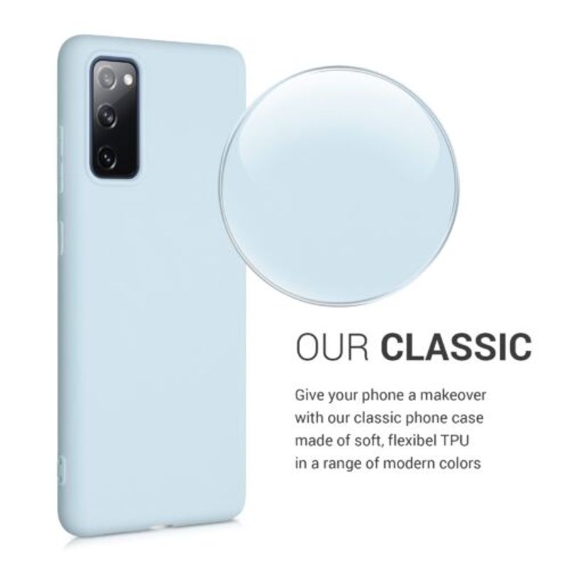 Laptop, Telefoane si Tablete - Telefoane mobile si accesorii - Accesorii Telefoane - Huse telefoane - Husa pentru Samsung Galaxy S20 FE, Silicon, Albastru, 53604.200 - Infinity.ro