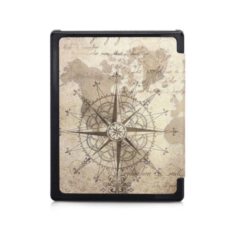 Laptop, Telefoane si Tablete - Tablete si accesorii tablete - Accesorii Tablete - Huse tablete - Husa pentru Kobo Aura Edition 1, Piele ecologica, Maro, 31484.26 - Infinity.ro