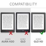 Laptop, Telefoane si Tablete - Tablete si accesorii tablete - Accesorii Tablete - Huse tablete - Husa pentru Kobo Glo HD/Touch 2.0, Piele ecologica, Multicolor, 34348.01 - Infinity.ro