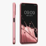 Laptop, Telefoane si Tablete - Telefoane mobile si accesorii - Accesorii Telefoane - Huse telefoane - Husa Kwmobile pentru Xiaomi Redmi Note 11/Redmi Note 11s, Silicon, Rose Gold, 58651.31 - Infinity.ro