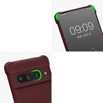 Laptop, Telefoane si Tablete - Telefoane mobile si accesorii - Accesorii Telefoane - Huse telefoane - Bumper kwmobile pentru Google Pixel 7 Pro, Silicon, Visiniu, 59967.187 - Infinity.ro