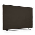 TV, Audio-Video si Foto - Accesorii TV si audio - Accesorii TV - Husa pentru televizor de 85" Kwmobile, Maro, Plastic, 60366.19 - Infinity.ro