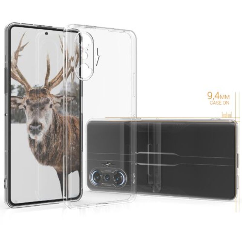 Laptop, Telefoane si Tablete - Telefoane mobile si accesorii - Accesorii Telefoane - Huse telefoane - Husa pentru Xiaomi POCO F3 GT, Silicon, Transparent, 56025.03 - Infinity.ro